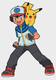 image of Ash Ketchum and Pikachu