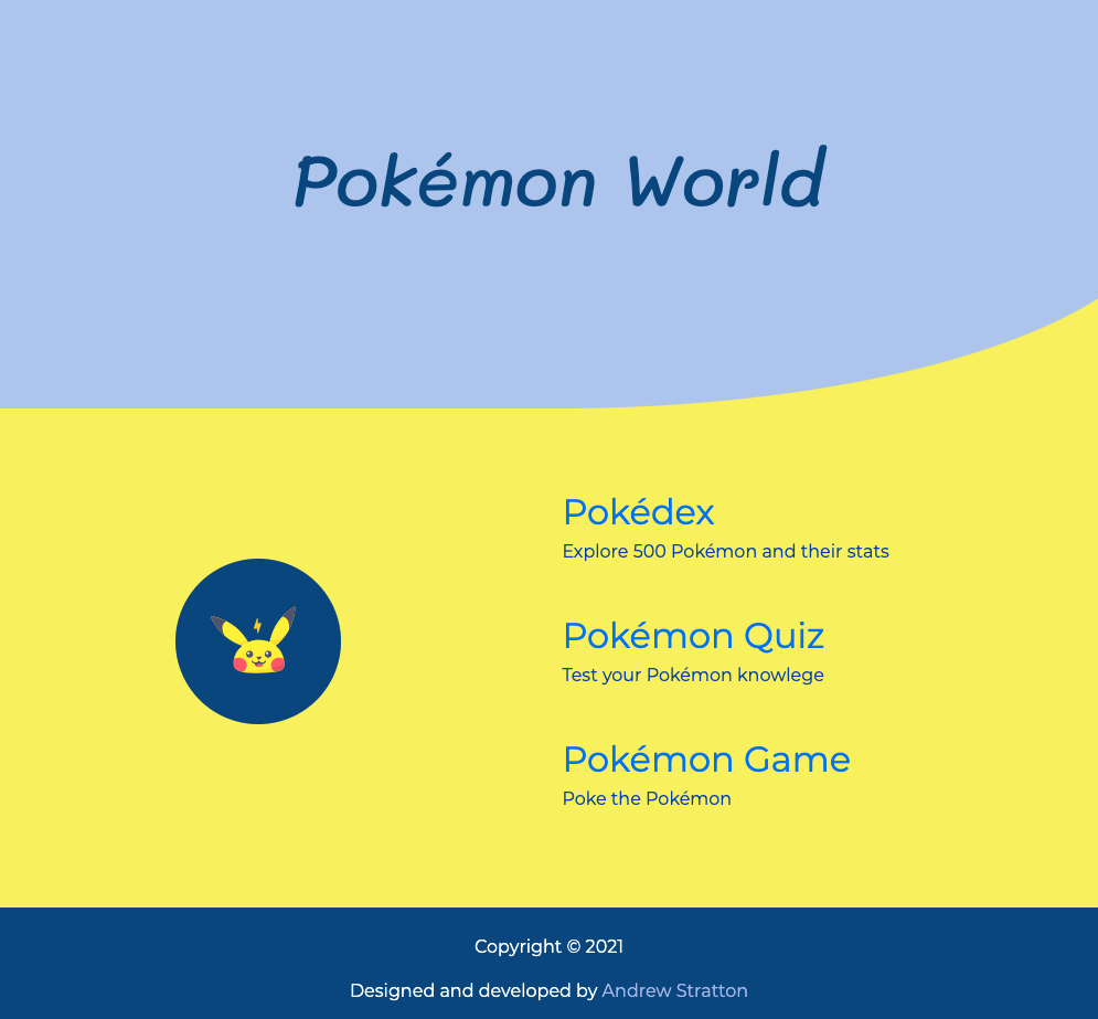 Photo of Pokemon index page